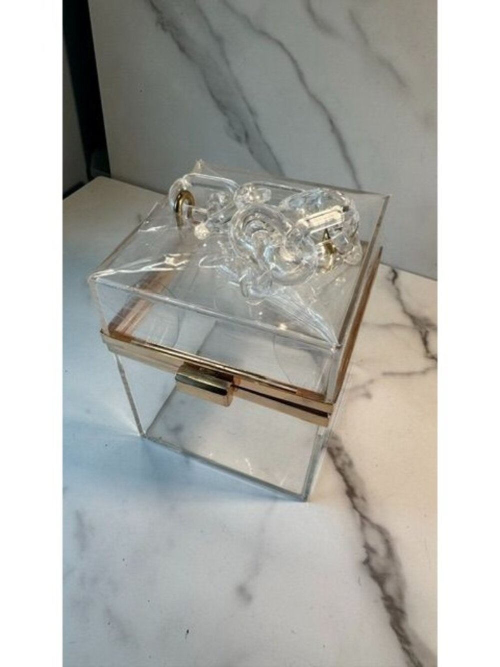Women's Acrylic Clear Purse